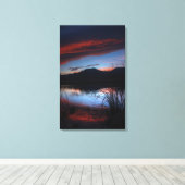 コロラドサンセット キャンバスプリント (インサイチュ (ウッドフロア))