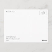 コロラドサンセット ポストカード (裏面)