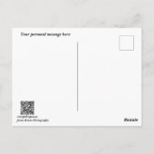 コロラドサンライズクラウドインバージョンManitou Incline ポストカード (裏面)