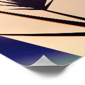 コロラドスキーポスター、グランドメサ。 ポスター (角)