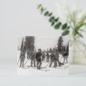 コロラドスキーヤー， 1910 ポストカード (スタンド正面)