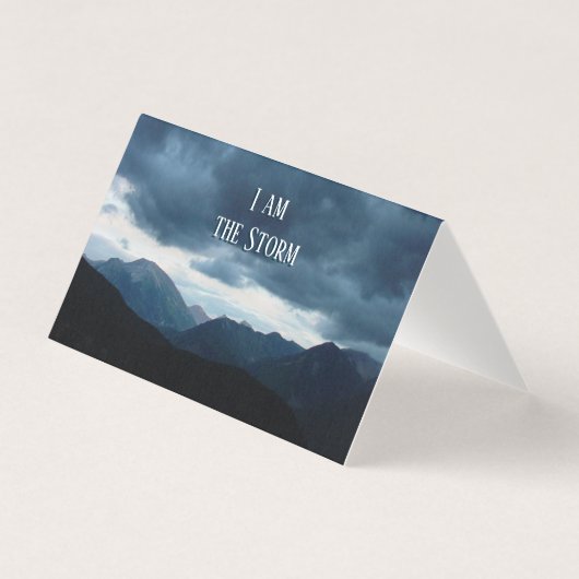 コロラドストーム折り畳みカード (正面)