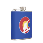 コロラドスノーボード フラスク (右)