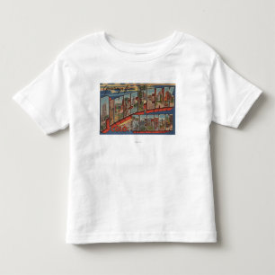 コロラドスプリングス、コロラド州-穂先のピーク トドラーTシャツ