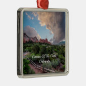 コロラドスリーピングジャイアントサンライズプレミアムオーナメント メタルオーナメント (右)