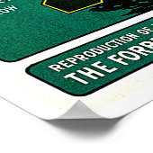 コロラドタイムロックアイランドシステムトラベルアート ポスター (角)