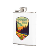 コロラドトレイルの色 フラスク (左)