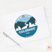 コロラドトレイル ラウンドシール (封筒)
