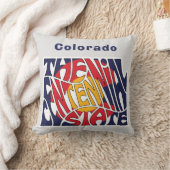 コロラドニックワードアート クッション (ブランケット)