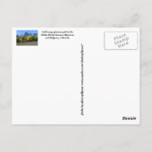 コロラドハガキ ポストカード (裏面)