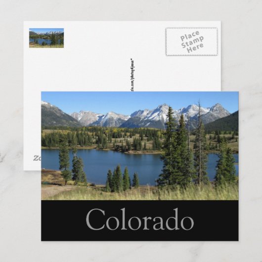 コロラドハガキ ポストカード (正面/裏面)