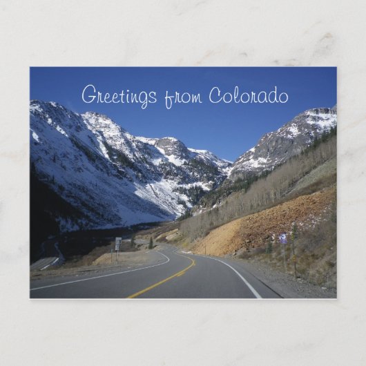 コロラドハガキ ポストカード (正面)