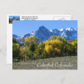 コロラドハガキ ポストカード (正面/裏面)