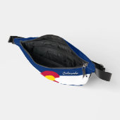 コロラドバッグ、愛国者、コロラド州旗 ファニーパック (見開き)