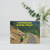 コロラドパイクピークゴーイングポストカード ポストカード (スタンド正面)