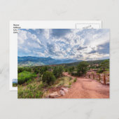 コロラドパイクピーク夕べハイクハガキ ポストカード (正面/裏面)