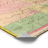 コロラドパノラママップコロラド ポスター (角)