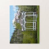 コロラドビクトリアン州,シルバートン,ガゼボJigsaw Puzzl ジグソーパズル (縦)
