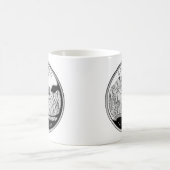 コロラドフェイク州クォーターロッキーマウンテンズツリー コーヒーマグカップ (中央)