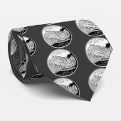 コロラドフェイク州クォーターロッキーマウンテンズツリー ネクタイ (ロール)