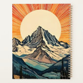 コロラドフォーティーンエールマウンテンアートCO 14ersジャーナル プランナー手帳 (裏面)