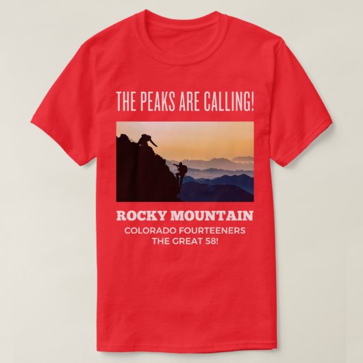 コロラドフォーティーンズアドベンチャーTシャツ Tシャツ (デザイン正面)