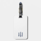 コロラドフラグ自然シーナリーアートラゲッジタグ ラゲッジタグ (裏面縦)