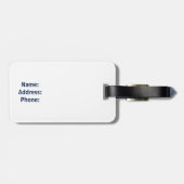 コロラドフラグ自然シーナリーアートラゲッジタグ ラゲッジタグ (裏面横)