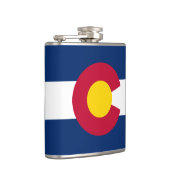 コロラドフラグ&トラベルコロラドUSA州/スポーツ フラスク (右)