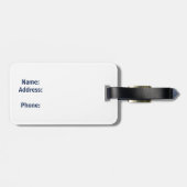 コロラドフラグsnowmobileカスタマイズ可能な荷物タグ ラゲッジタグ (裏面横)