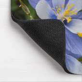 コロラドブルーオダマキ（植物）ニアテルリドコロラド マウスパッド (コーナー)