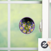 コロラドブルーオダマキ(植物)絵画ズ – オリジナルアート ウィンドウサイン (ホーム)