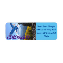 コロラドブルースカイマウンテンナショナルパークイーグル ラベル