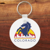 コロラドブルーホース キーホルダー (正面)