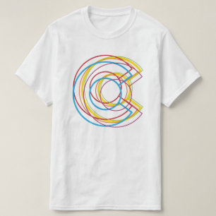 コロラドプライドぼやけ Tシャツ