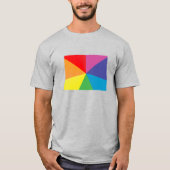 コロラドプライド。アングル付き Tシャツ (正面)