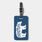 コロラドベアーバンデール ラゲッジタグ (正面縦)