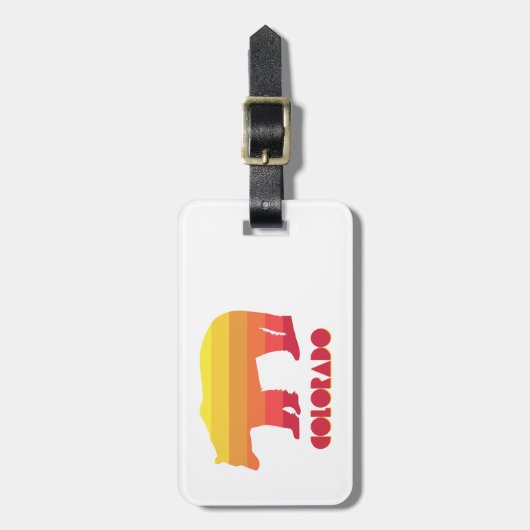 コロラドベア ラゲッジタグ (正面縦)