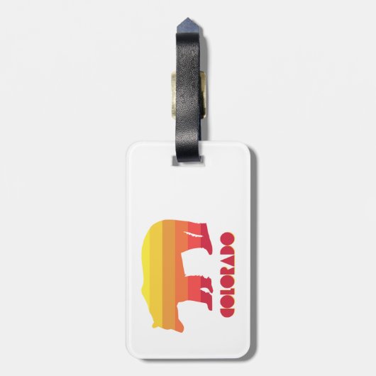 コロラドベア ラゲッジタグ (裏面縦)