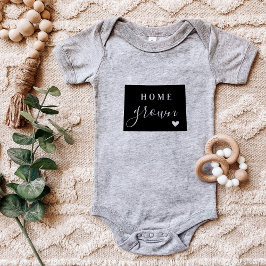 コロラドホームグロウン州ティー ベビーボディスーツ