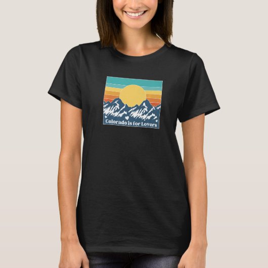 コロラドホームコロラド州 Tシャツ (正面)