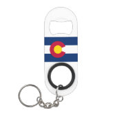 コロラドボトルオープナーキーチェーン キーホルダー栓抜き (正面)