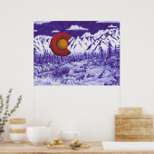 コロラドポスター ポスター (キッチン)