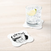 コロラドマウンテンカンパーインクスケッチ ペーパーコースター (インサイチュ)