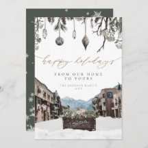 コロラドマウンテンクリスマスカード