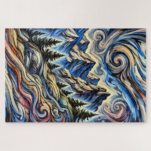 コロラドマウンテンサイド1000ピースパズル ジグソーパズル (横)