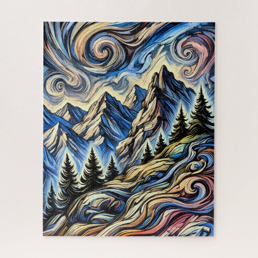 コロラドマウンテンサイド500ピースパズル ジグソーパズル (縦)