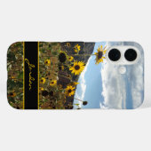 コロラドマウンテンサンフラワーズ写真付き Case-Mate iPhoneケース (裏面 (横))