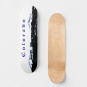 コロラドマウンテンスケートボードデッキ スケートボード (正面)
