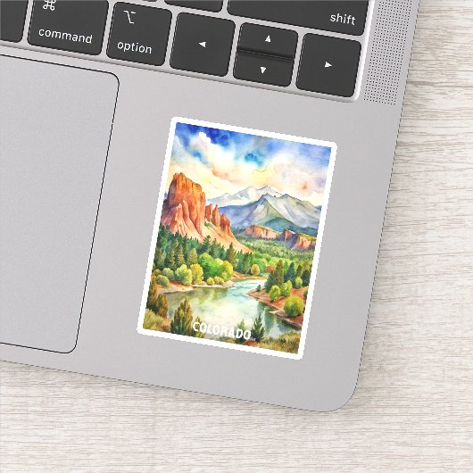 コロラドマウンテンズウォーター絵画カラー シール (詳細)